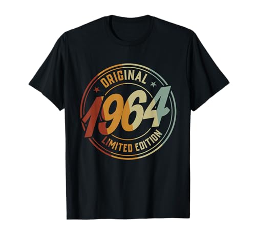 1964 Cumpleaños 61 ° Camiseta De Cumpleaños Cumpleaños 61 Camiseta