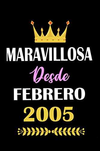 Maravillosa desde Febrero 2005: cuaderno de cumpleaños, regalos de cumpleaños para niños, niñas,...