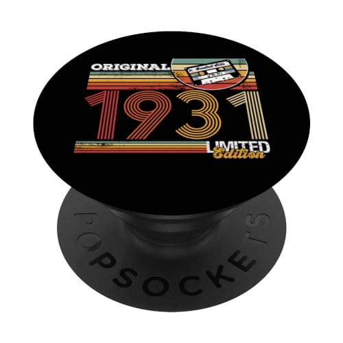 Fiesta de cumpleaños fiesta de cumpleaños cumpleaños 1931 PopSockets PopGrip Intercambiable