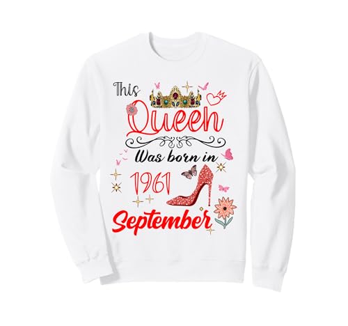 Septiembre 1961 Cumpleaños Esta Reina Nació En Septiembre Sudadera