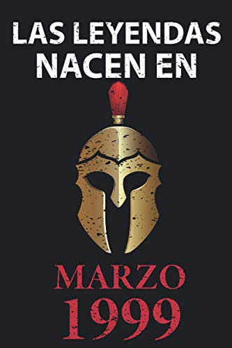 Las leyendas nacen en marzo 1999: Regalo de cumpleaños perfecto para hombre y mujer de 22 años I...