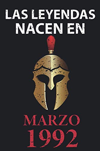 Las leyendas nacen en marzo 1992: Regalo de cumpleaños perfecto para hombre y mujer de 29 años I...
