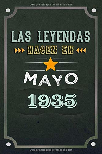 Las leyendas nacen en Mayo 1935: REGALO DE CUMPLEAÑOS, NACIDOS EN LOS AÑOS 1935 Regalos Creativos...