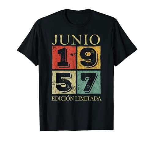 64 Años Cumpleaños Leyendas nacen en Junio De 1957 Regalo Camiseta