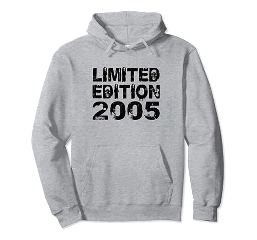 Edición limitada 2005 Cumpleaños 2005 Edición Cumpleaños Sudadera con Capucha