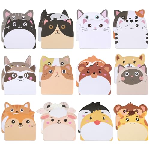 Kayqbonke 24 Libros Notas Adhesivas Niños, 720 Notas Libretas Pequeñas Cumpleaños, Notas...