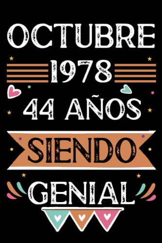 CUADERNO, Octubre 1978,44 Años Siendo Genial: Libro de visitas, cuaderno, 110 páginas de...