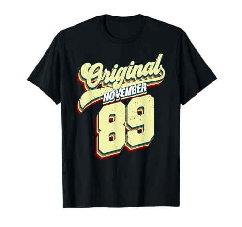 Noviembre Original 1989 Camiseta