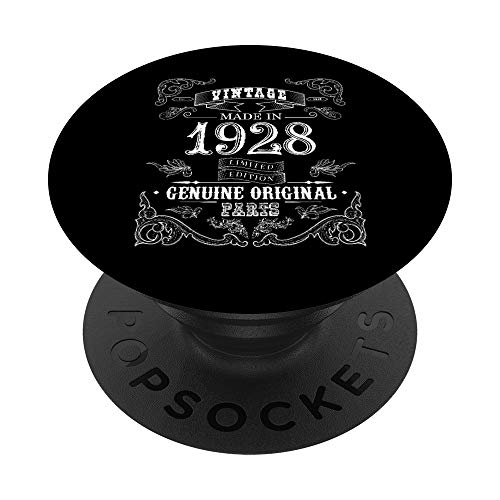 Regalo de cumpleaños de 1928, 95 años PopSockets PopGrip Intercambiable