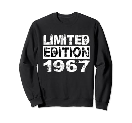 Edición Limitada 1967 Cumpleaños 1967 Edición Cumpleaños Sudadera