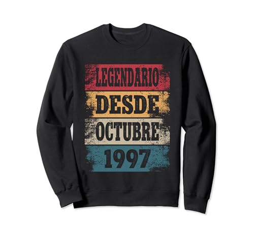 Legendario Desde Octubre 1997 - Cumpleaños 27 Años Sudadera