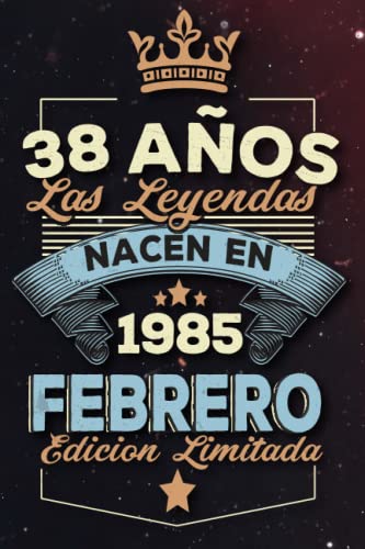 Las leyendas nacen en 38 años 1985 febrero: Ideas de regalos para hombres, ideas de cumpleaños 38...