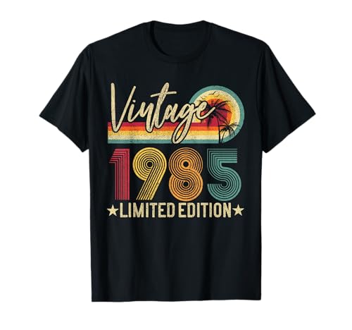 Edición Limitada Cumpleaños 1985 - Vintage Camiseta