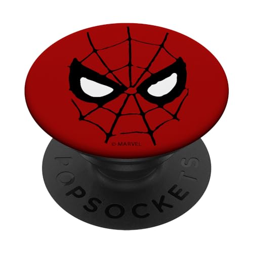 Marvel Spider-Man Big Face PopSockets PopGrip Adhesivo
