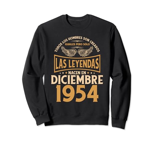 Cumpleaños Hombre Regalos Las Leyendas Diciembre 1954 Sudadera