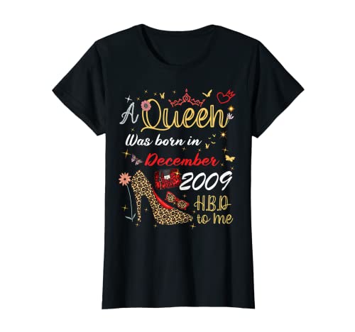 Cumpleaños de diciembre Una reina nació en diciembre 2009 diciembre Camiseta
