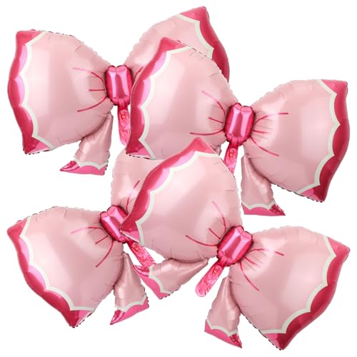 4 Globos de Lazo, Decoraciones Gigantes para Cumpleaños de Coqueta Decoraciones para Baby Shower...