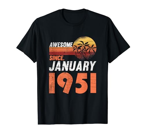 Cumpleaños de enero 1951 Camiseta