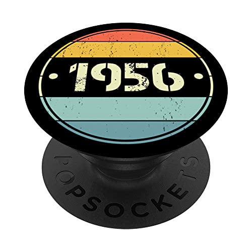 1956 edición limitada 1956 cumpleaños Popsocket para hombres y mujeres PopSockets PopGrip...