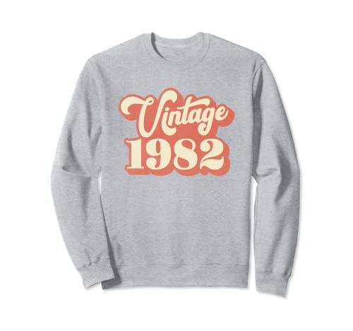 Vintage 1982 38 años Regalos 38 cumpleaños Sudadera