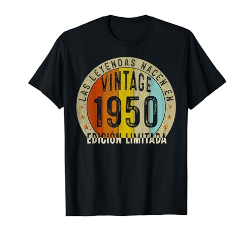 Regalos 73 años Cumpleaños Hombre Las Leyendas Nacen En 1950 Camiseta