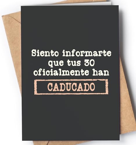 Tarjeta de 40 Cumpleaños - Tarjeta de Felicitación Graciosa para alguien que cumple 40 años -...