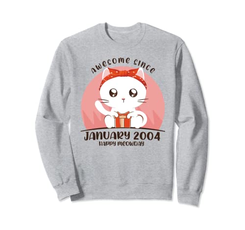 19 años Cumpleaños - Enero de 2004 Anime japonés Sudadera