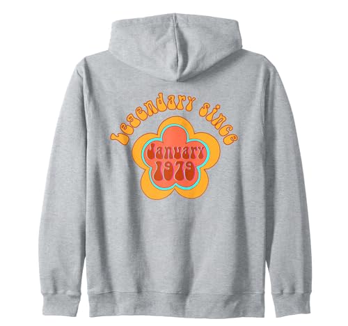 Nacido en enero de 1979 Cumpleaños Legendario desde 1979 Sudadera con Capucha