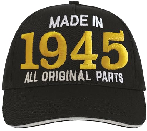 Made in 1945 All Original Parts Sombrero de fiesta de cumpleaños
