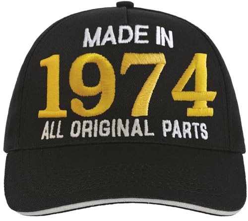Made in 1974 All Original Parts Sombrero de fiesta de cumpleaños