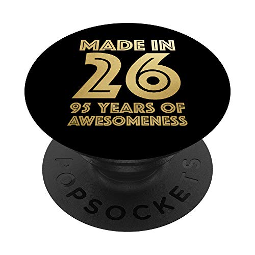 Regalos de 95 cumpleaños Hombre Edad Mujer Abuelo de 95 años PopSockets PopGrip: Agarre...
