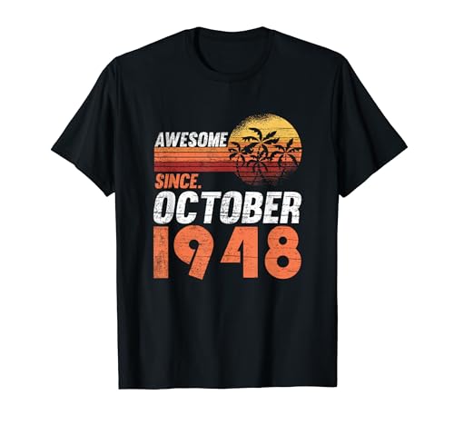 Cumpleaños de octubre 1948 Camiseta