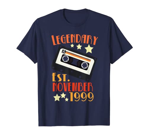 Legendary Est Noviembre 1999 - Cinta de cassette 21 cumpleaños Camiseta