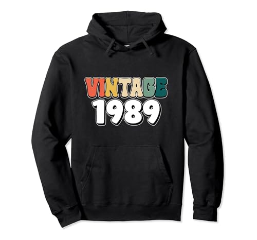 Cumpleaños 1989 Sudadera con Capucha