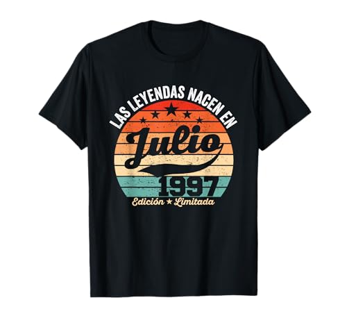 28 años Cumpleaños Las Leyendas Nacen en Julio de 1998 Camiseta