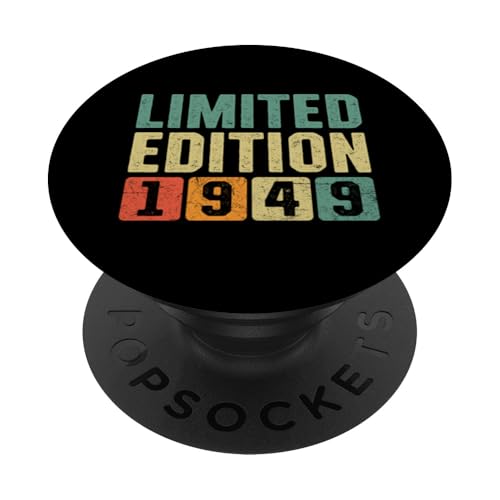 Edición Limitada Cumpleaños 1949 PopSockets PopGrip Adhesivo