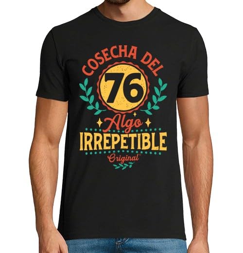 latostadora Camisetas Regalo 50 Cumpleaños Hombre - Camiseta 50 Años Hombre - Camiseta 1976