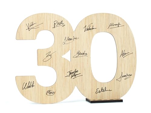 CONTRAXT Tarjeta felicitacion 30 cumpleaños. Detalles Regalos mujer hombre 30 años ideas Tarjeta...