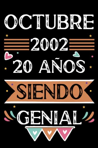 CUADERNO, Octubre 2002,20 Años Siendo Genial: Libro de visitas, cuaderno, 110 páginas de...