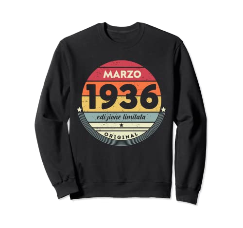 85 años de cumpleaños hombres mujeres regalo divertido vintage 1936 Sudadera