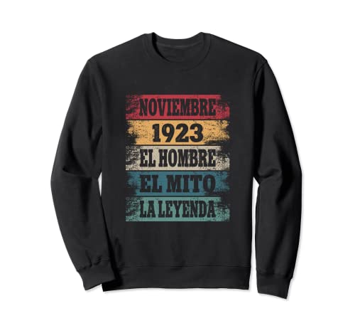 99 Cumpleaños Regalo Años Divertido Noviembre 1923 Sudadera