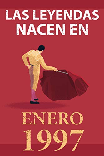 Las leyendas nacen en enero 1997: Regalo de cumpleaños perfecto para hombre y mujer de 24 años I...