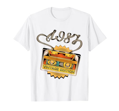Edición Vintage 1987 Cumpleaños 1987 Nacido en 1987 Vintage Camiseta