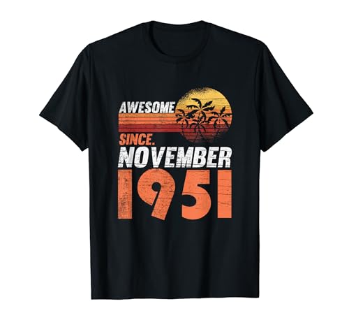 Cumpleaños de noviembre 1951 Camiseta