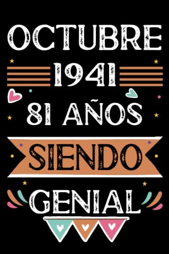 CUADERNO, Octubre 1941,81 Años Siendo Genial: Libro de visitas, cuaderno, 110 páginas de...