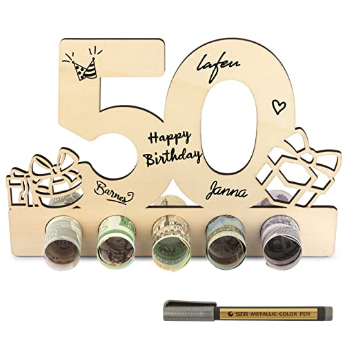 Feliz 50 Cumpleaños - Libro de visitas: Decoración para el 50 cumpleaños –  Regalo originale para hombre y mujer - 50 años - Libro de firmas para  y