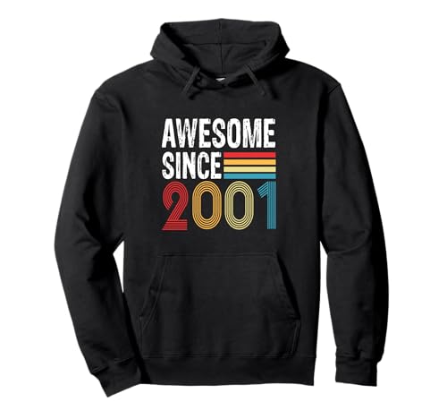 Impresionante Desde 2001 Cumpleaños 2001 Vintage 2001 Sudadera con Capucha