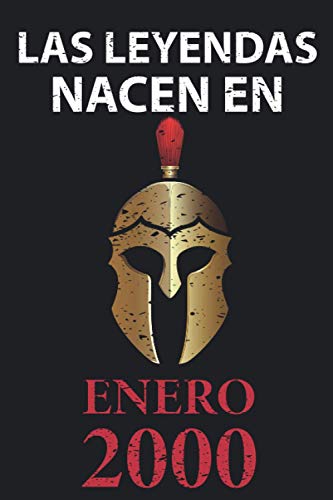 Las leyendas nacen en enero 2000: Regalo de cumpleaños perfecto para hombre y mujer de 21 años I...