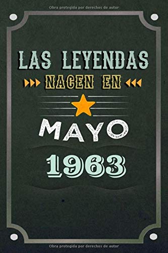 Las leyendas nacen en Mayo 1963: REGALO DE CUMPLEAÑOS, NACIDOS EN LOS AÑOS 1963 Regalos Creativos...