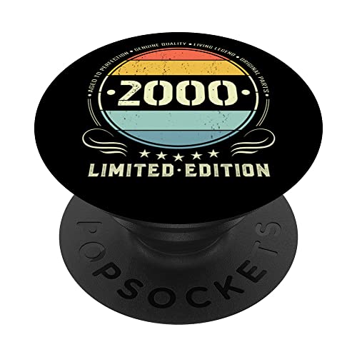 2000 edición limitada 2000 cumpleaños Popsocket para mujeres y hombres PopSockets PopGrip...